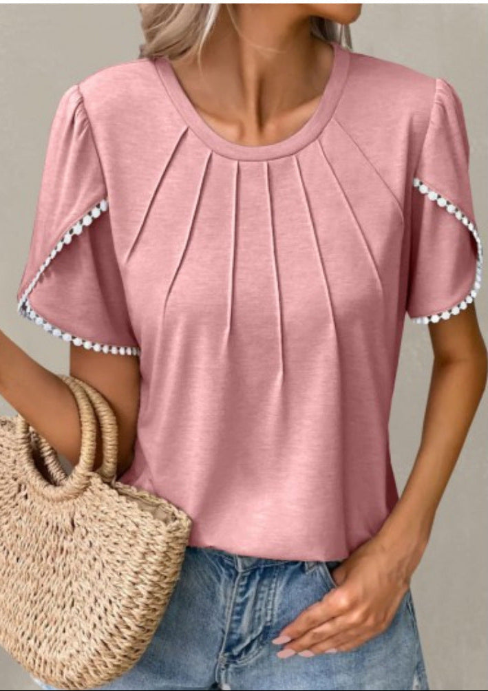 Chic Tulip Sleeve Sophie Laurie Summer T-Shirt