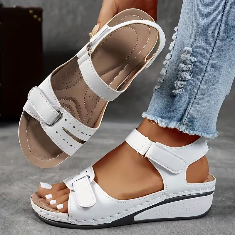 Comfort Wedge Sophie Laurie Perfect-Fit Strap Sandals