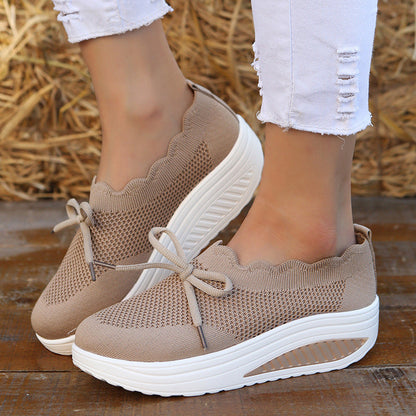 Pinterest-Inspired Sophie Laurie Fly-Knit Sneakers