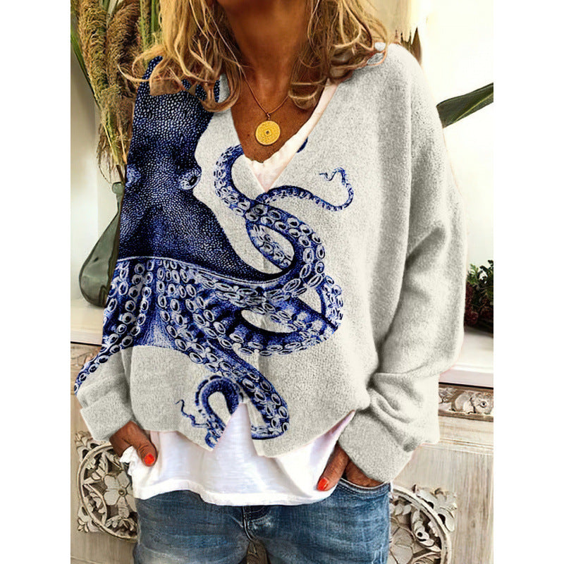 Vibrant Abstract Sophie Laurie Casual Cardigan