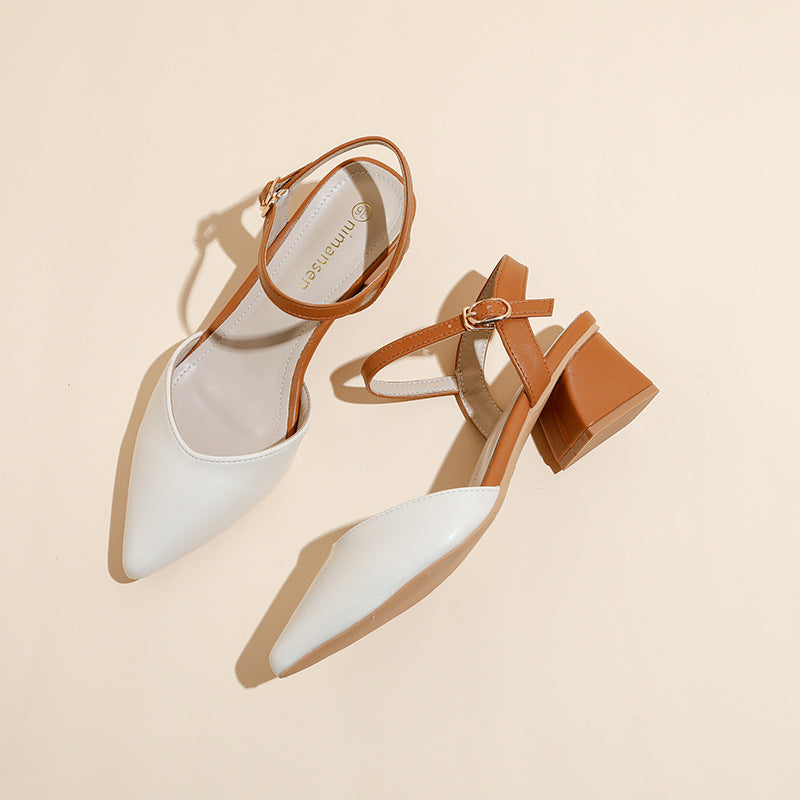 Chic Block Heel Pumps by Sophie Laurie