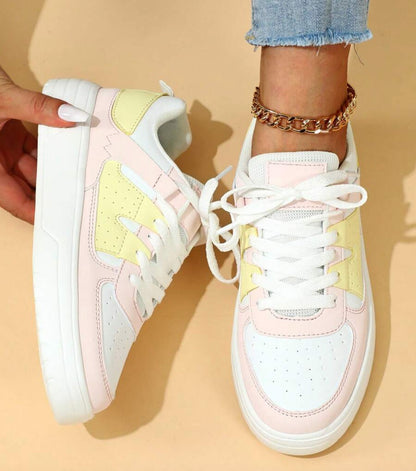 Colorblock Platform Sneakers Sophie Laurie