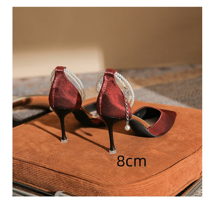 Elegant Sophie Laurie Stiletto Buckle Sandals