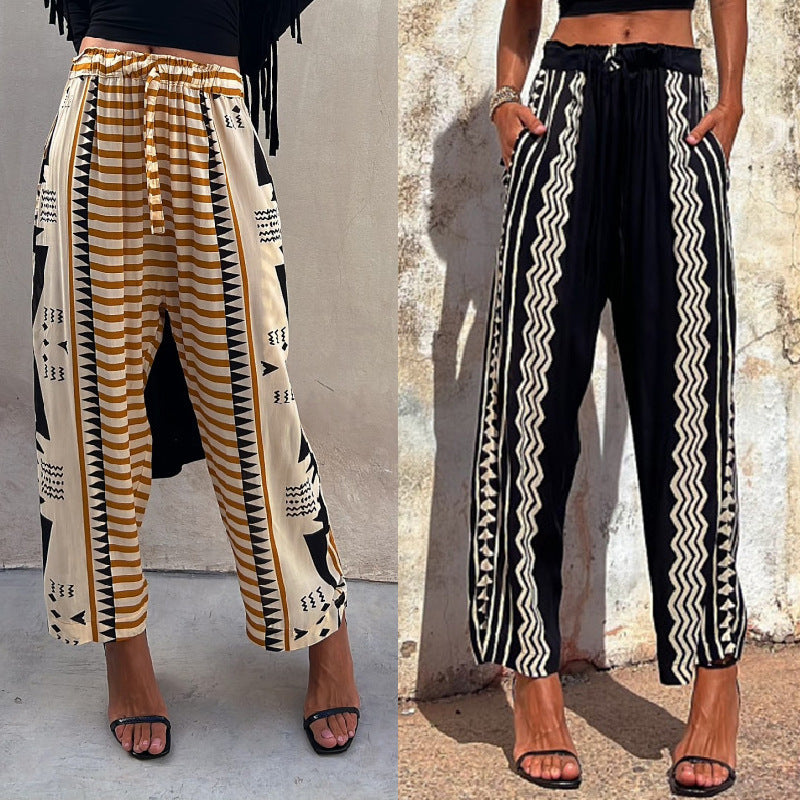Boho Print Sophie Laurie Harem Pants