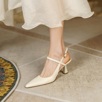 Chic Stiletto Pointed Heels by Sophie Laurie