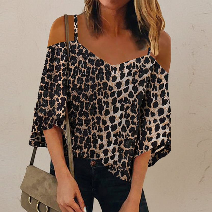 Chic Printed Chiffon Blouse Sophie Laurie