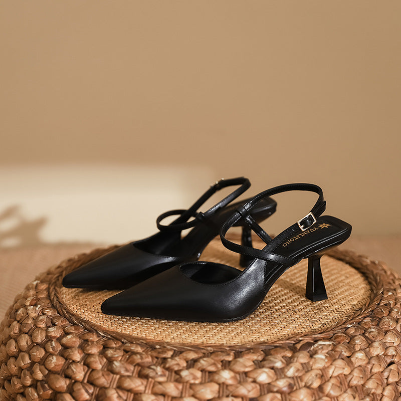 Elegant Sophie Laurie Pointed Toe High Heel Sandals