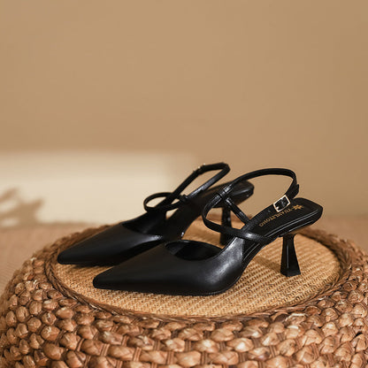 Elegant Sophie Laurie Pointed Toe High Heel Sandals
