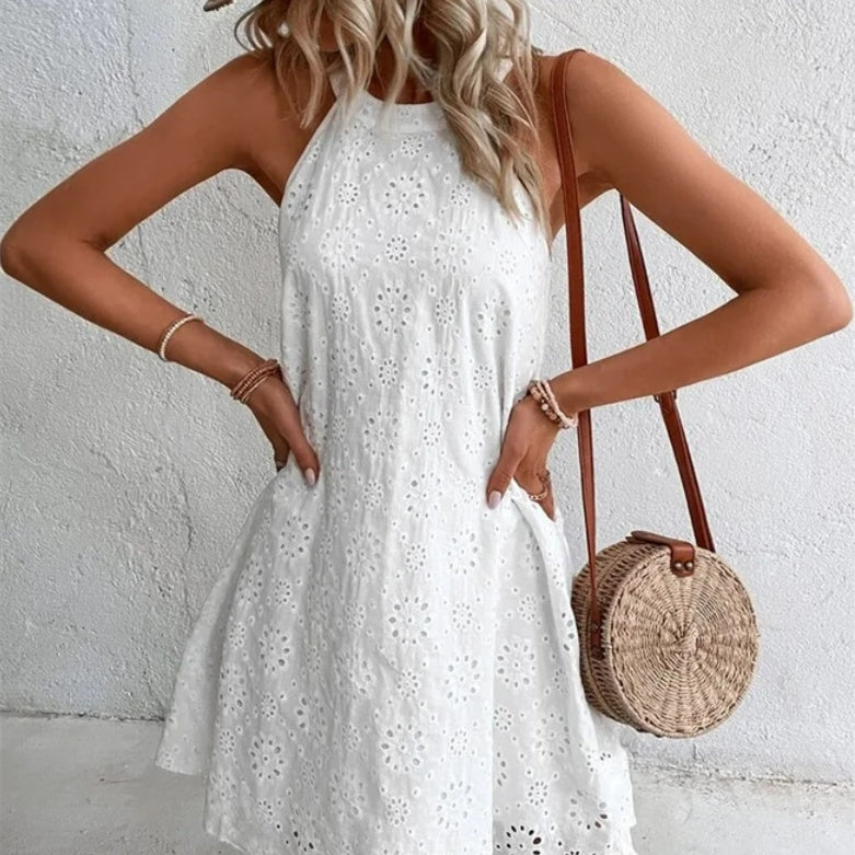 Chic Lace Sleeveless Dress Sophie Laurie