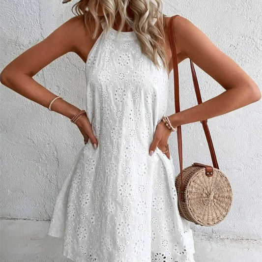 Chic Lace Sleeveless Dress Sophie Laurie