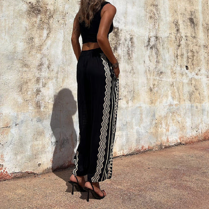 Boho Print Sophie Laurie Harem Pants