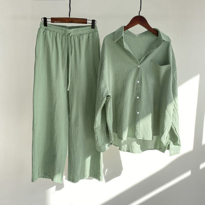 Relaxed Cotton Linen Set by Sophie Laurie