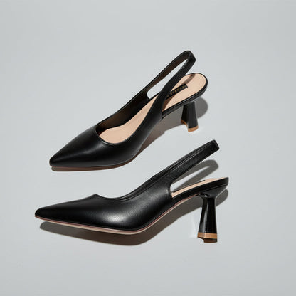 Chic Retro Pointed Heels by Sophie Laurie