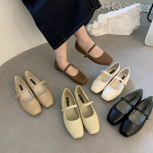 Chic Everyday Sophie Laurie Low Heel Mary Janes