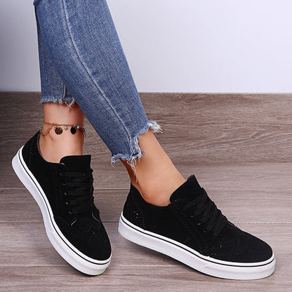 Everyday Comfort Sophie Laurie Canvas Flat Sneakers