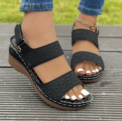 Pinterest-Inspired Sophie Laurie Wedge Sandals