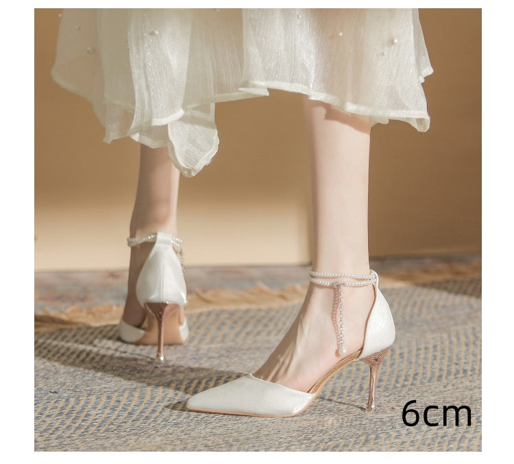 Elegant Sophie Laurie Stiletto Buckle Sandals