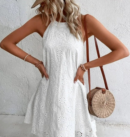 Chic Lace Sleeveless Dress Sophie Laurie