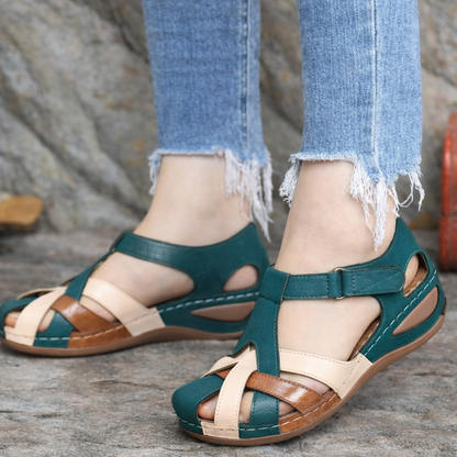 Hollow Wedge Sandals by Sophie Laurie