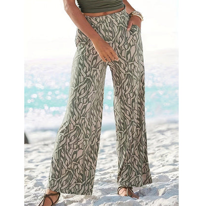 Floral Wide-Leg Pants by Sophie Laurie