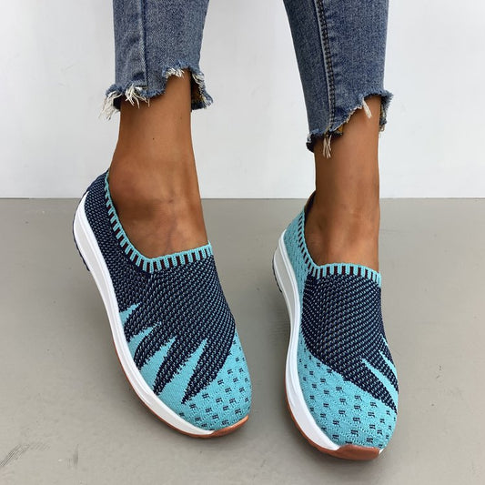 Pinterest-Inspired Sophie Laurie Wedge Sneakers