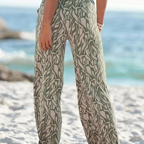 Floral Wide-Leg Pants by Sophie Laurie