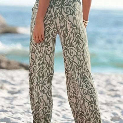 Floral Wide-Leg Pants by Sophie Laurie
