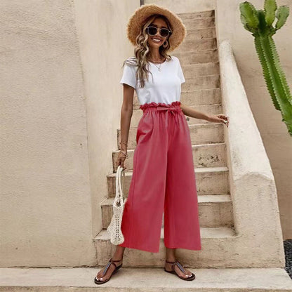 Pinterest-Inspired Sophie Laurie Linen Wide Leg Pants