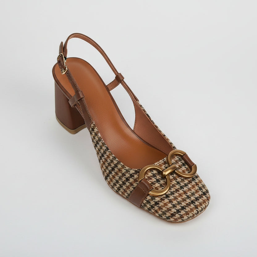 Vintage Block Heel Pumps Sophie Laurie
