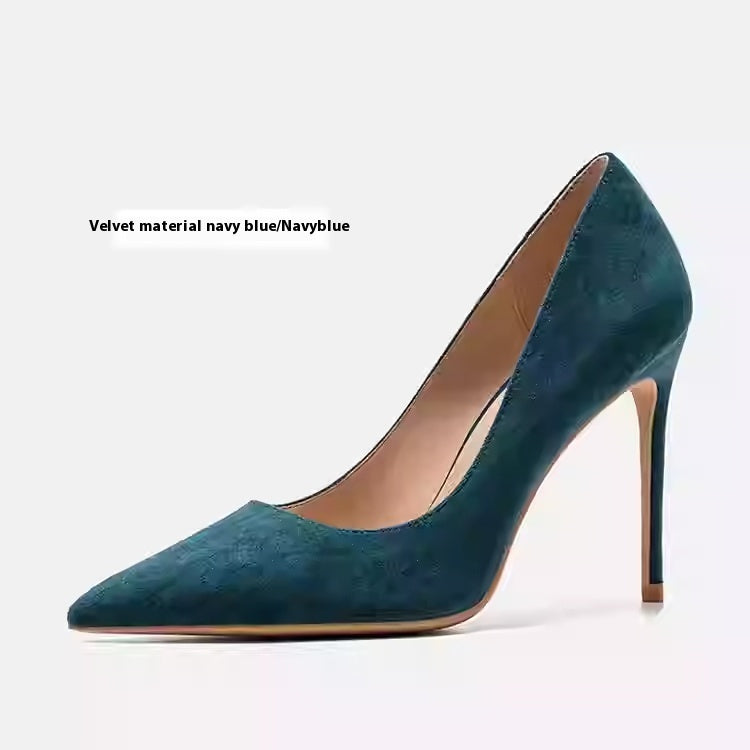 Elegant Sophie Laurie Leather Stiletto Heels