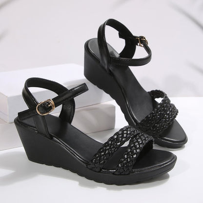 Chic Wedge Sandals by Sophie Laurie