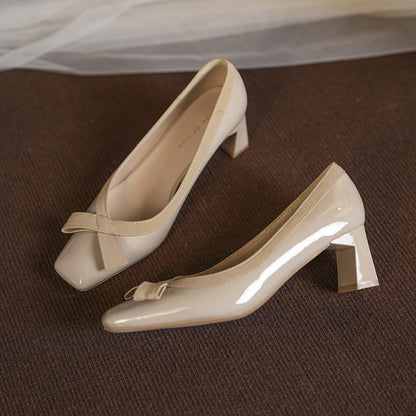 Elegant Chunky Heel Pumps Sophie Laurie Heels