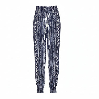 Boho High Waist Print Pants by Sophie Laurie