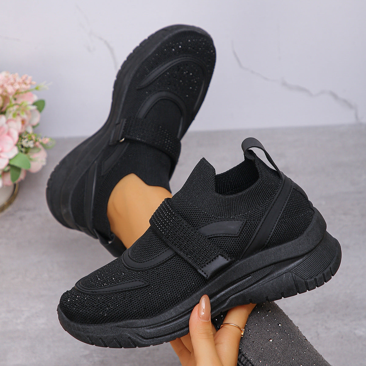 Trendy Sophie Laurie Wedge Sneakers for Women