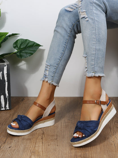 Chic Platform Sandals by Sophie Laurie