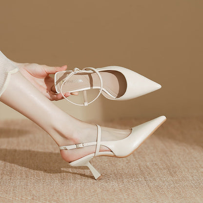 Elegant Sophie Laurie Pointed Toe High Heel Sandals