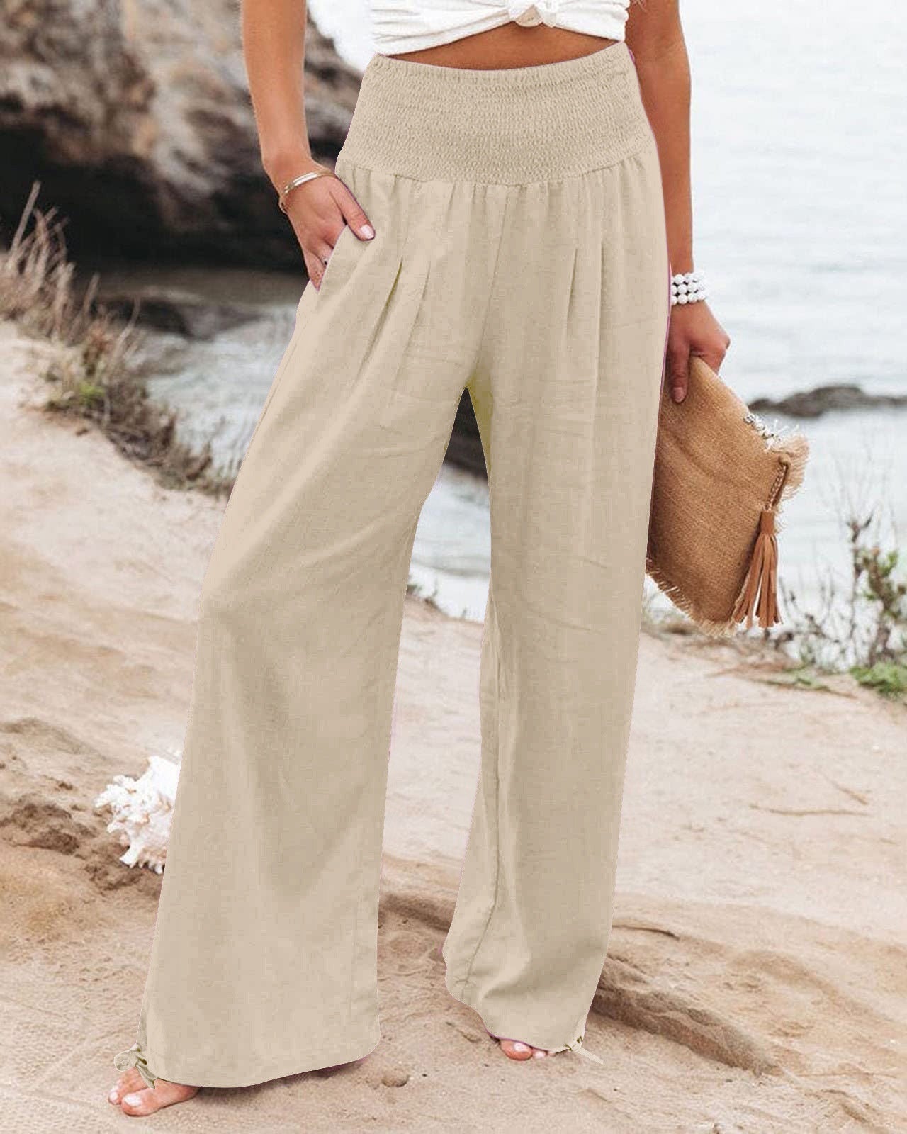 Relaxed Fit Sophie Laurie Drawstring Pants