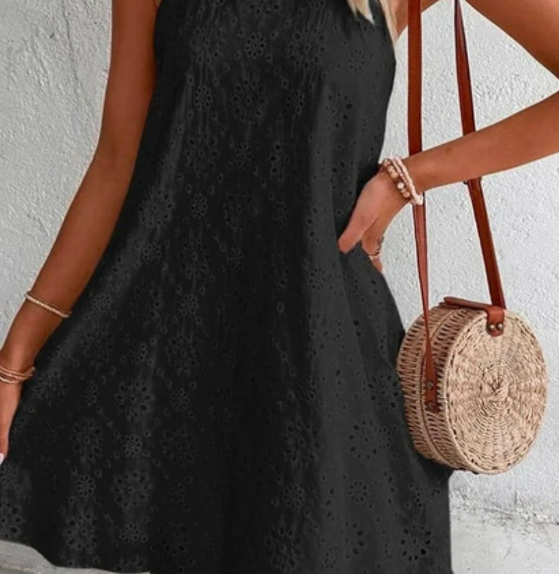 Chic Lace Sleeveless Dress Sophie Laurie