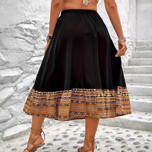 Boho A-Line Maxi Skirt by Sophie Laurie