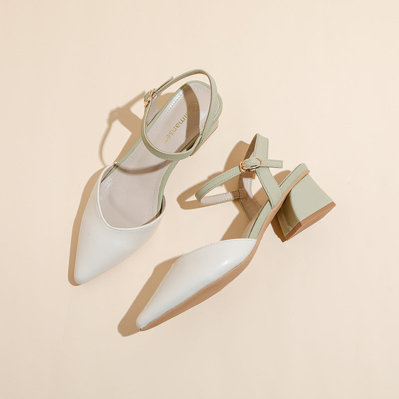 Chic Block Heel Pumps by Sophie Laurie