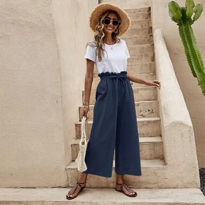 Pinterest-Inspired Sophie Laurie Linen Wide Leg Pants