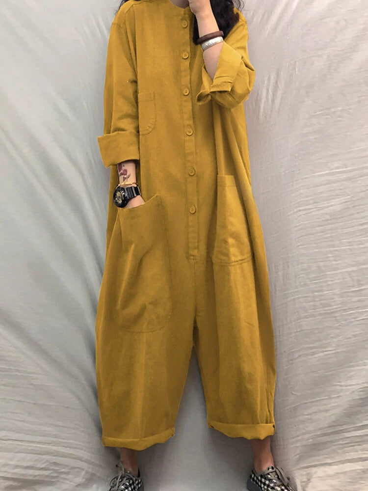 Relaxed Multi Pocket Jumpsuit by Sophie Laurie