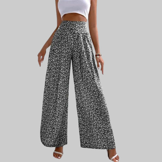 Floral Wide Leg Sophie Laurie Casual Pants