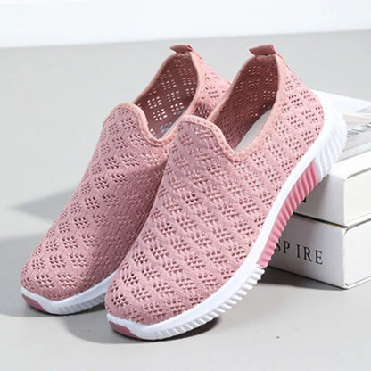 Breathable Mesh Sophie Laurie Everyday Slip-On Shoes