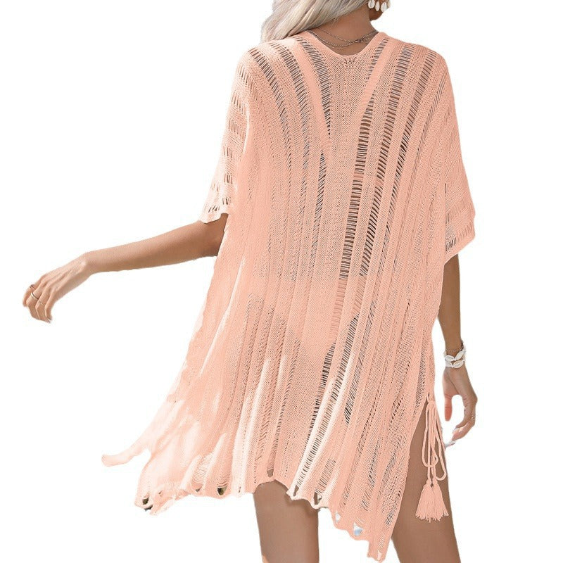 Chic Hollow Knit Sophie Laurie Bikini Cover Up