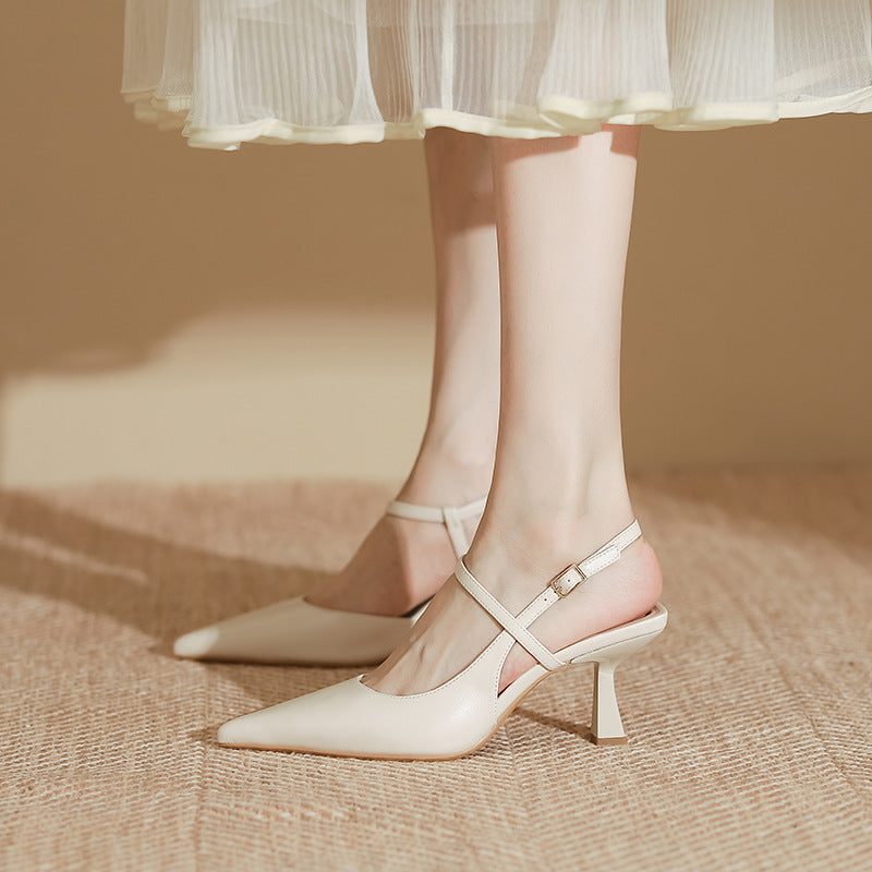 Elegant Sophie Laurie Pointed Toe High Heel Sandals