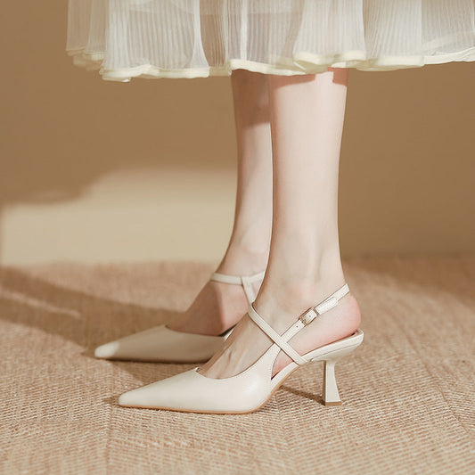 Elegant Sophie Laurie Pointed Toe High Heel Sandals