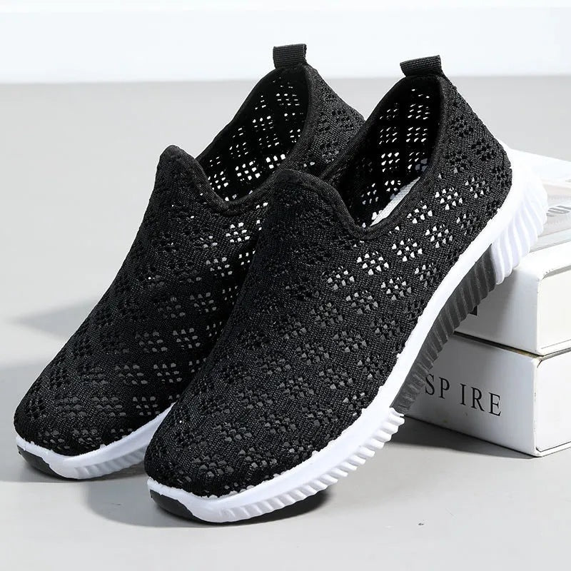 Breathable Mesh Sophie Laurie Everyday Slip-On Shoes