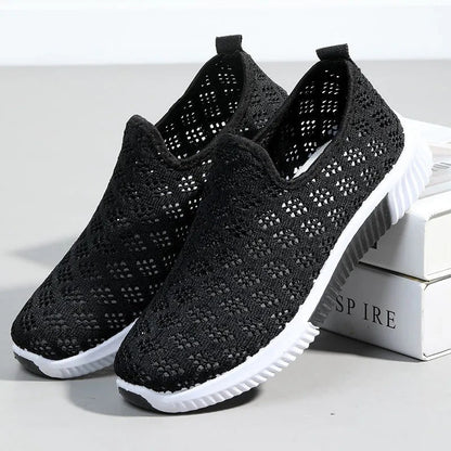 Breathable Mesh Sophie Laurie Everyday Slip-On Shoes