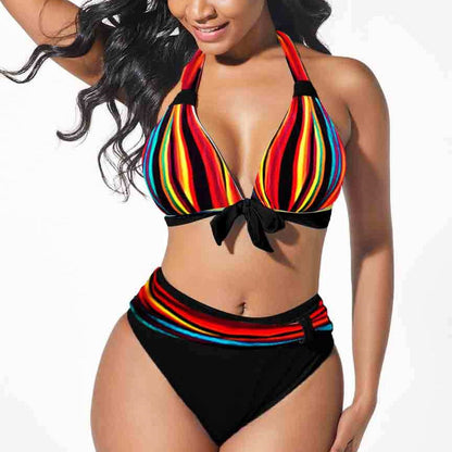 Colorful Plus Size Bikini by Sophie Laurie
